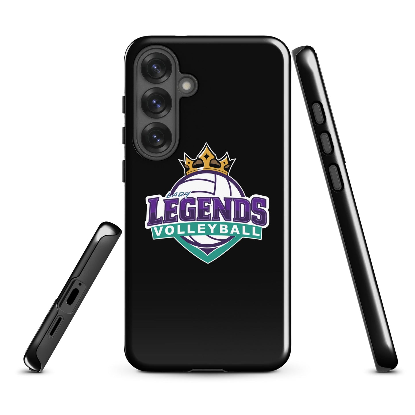 Tough Case for Samsung® | Lady Legends Volleyball | Crown Logo