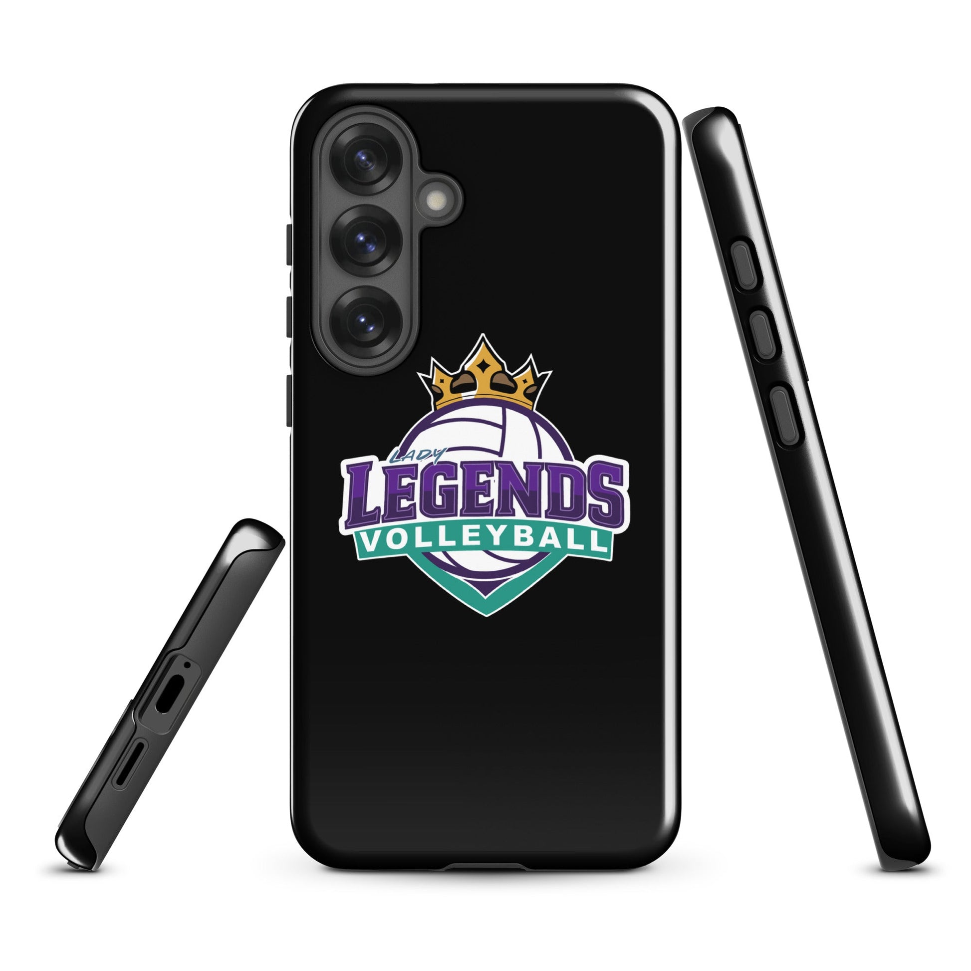 Tough Case for Samsung® | Lady Legends Volleyball | Crown Logo