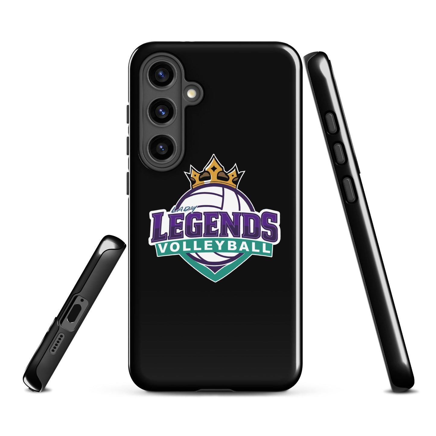 Tough Case for Samsung® | Lady Legends Volleyball | Crown Logo