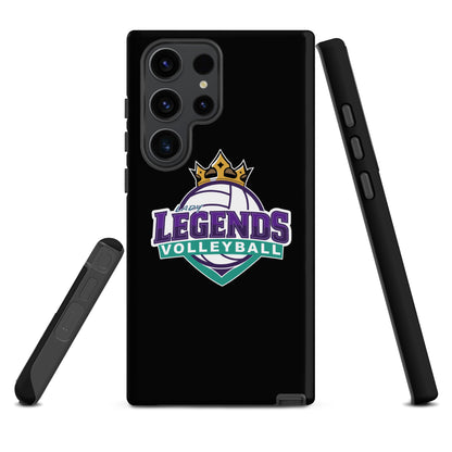 Tough Case for Samsung® | Lady Legends Volleyball | Crown Logo