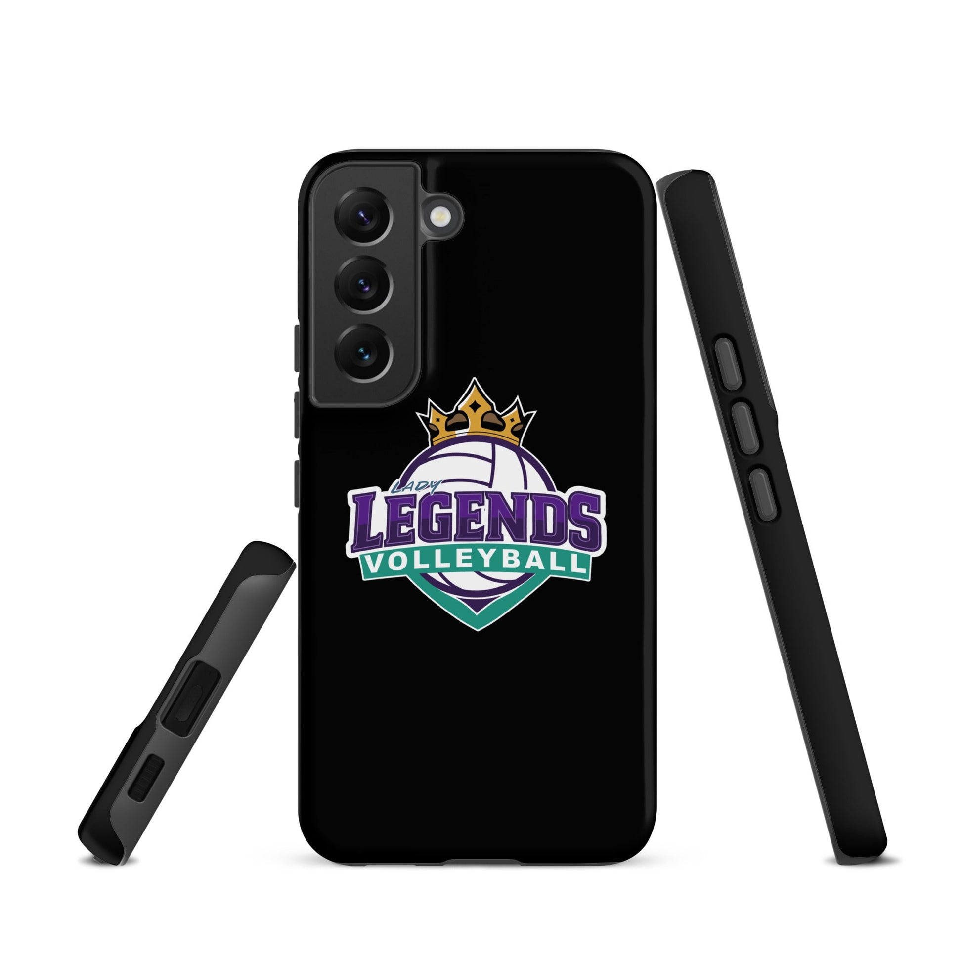 Tough Case for Samsung® | Lady Legends Volleyball | Crown Logo