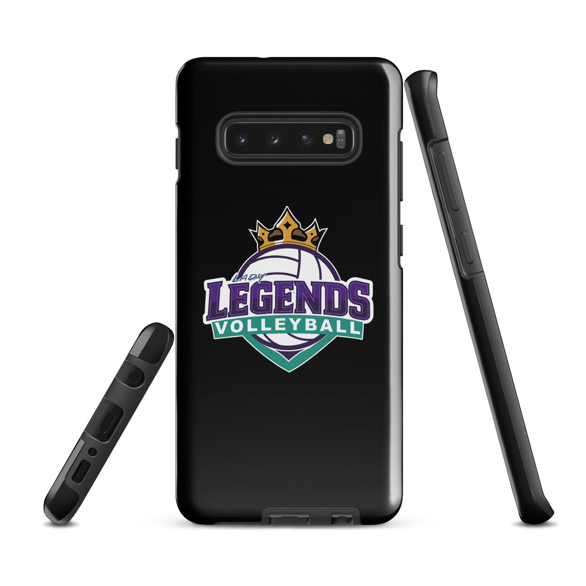Tough Case for Samsung® | Lady Legends Volleyball | Crown Logo