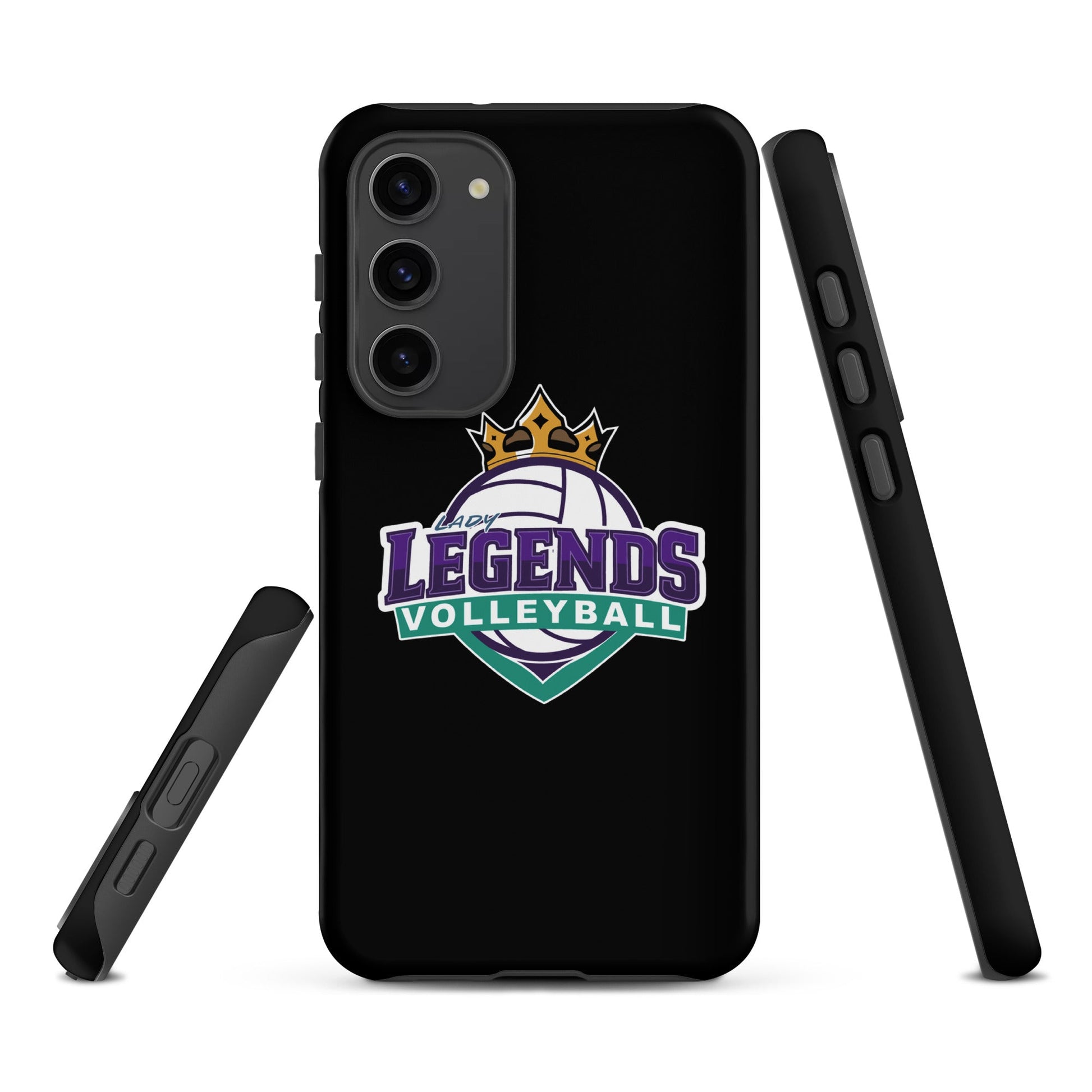 Tough Case for Samsung® | Lady Legends Volleyball | Crown Logo