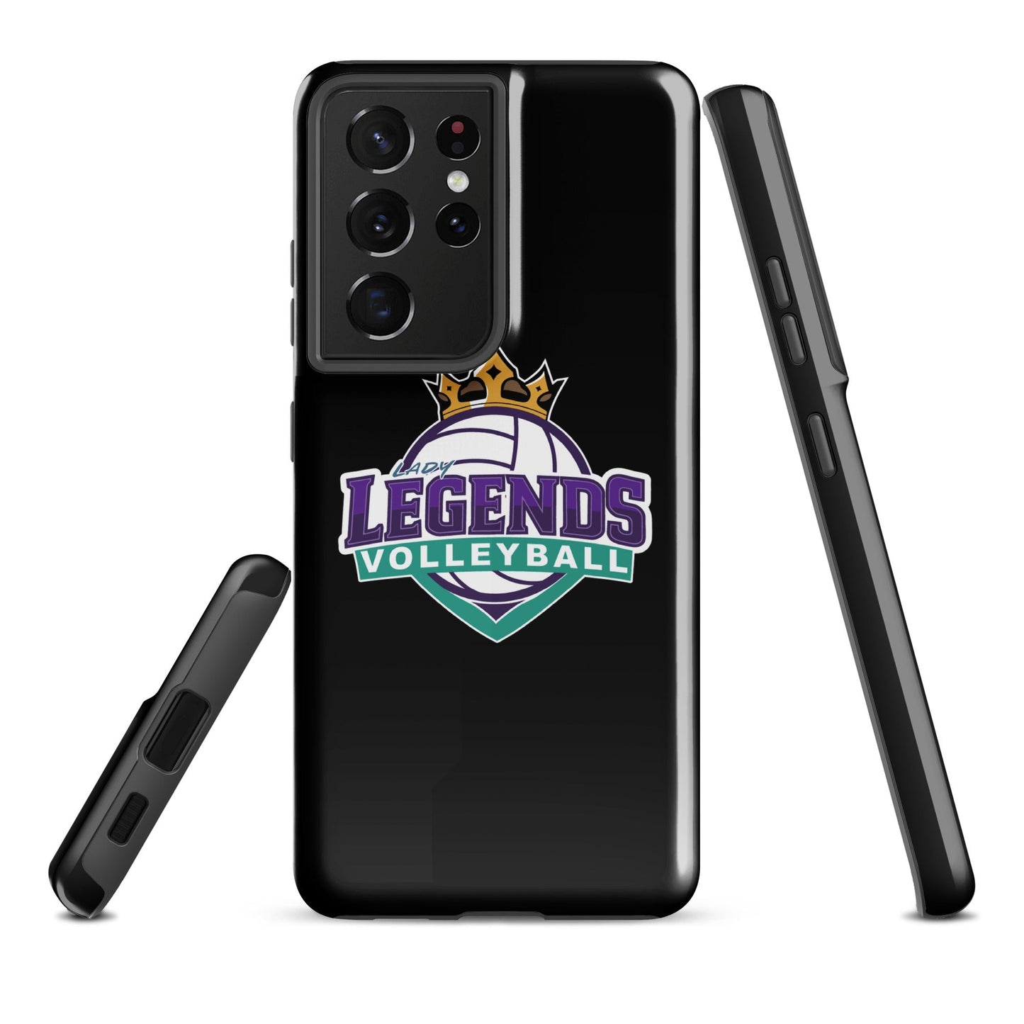 Tough Case for Samsung® | Lady Legends Volleyball | Crown Logo