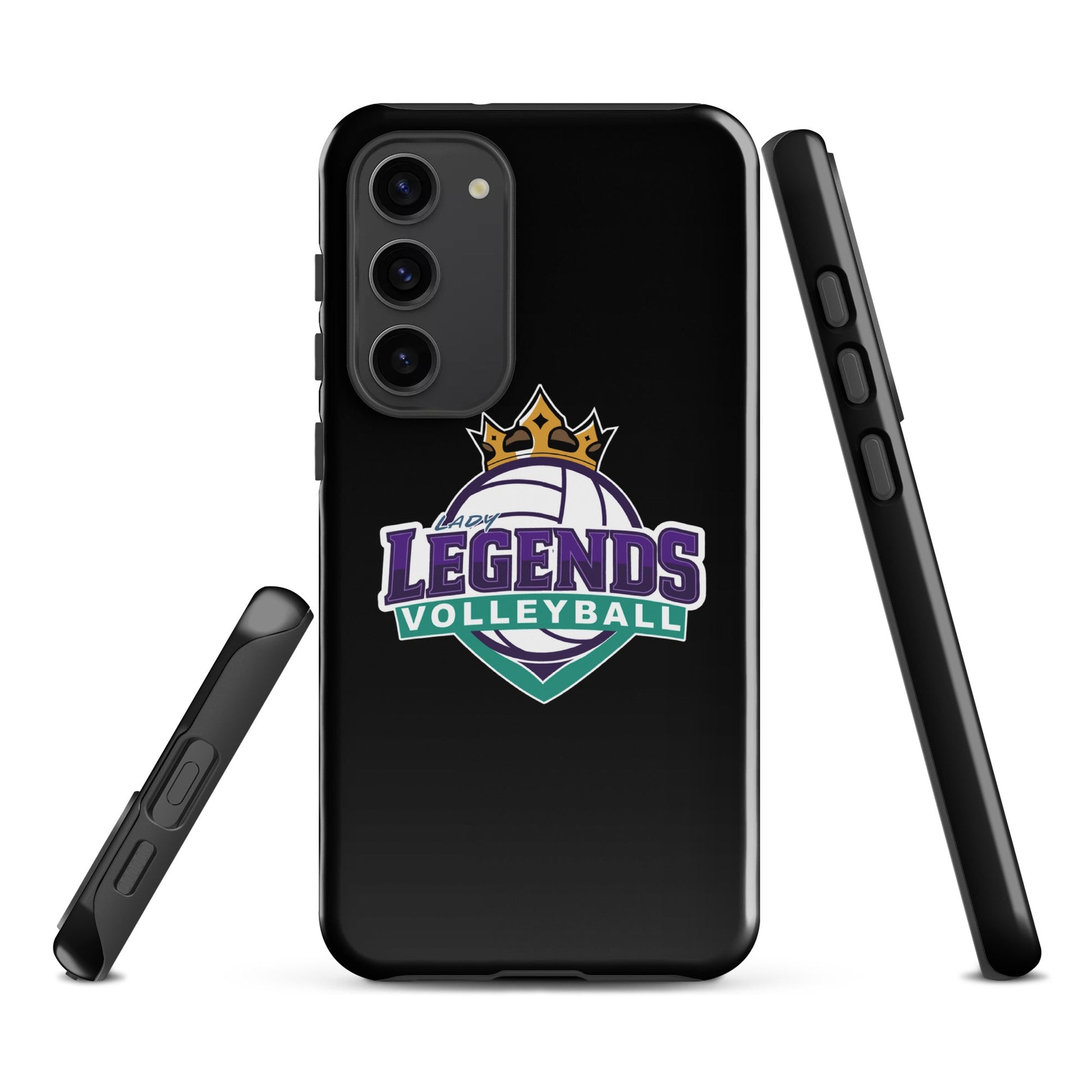 Tough Case for Samsung® | Lady Legends Volleyball | Crown Logo