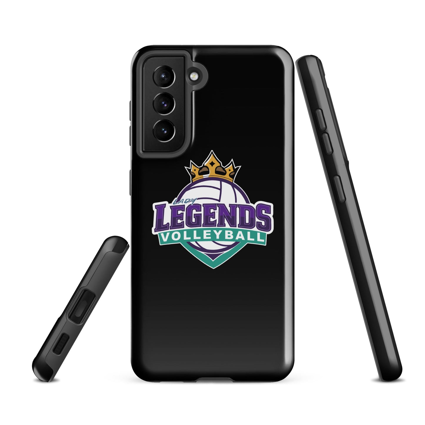Tough Case for Samsung® | Lady Legends Volleyball | Crown Logo
