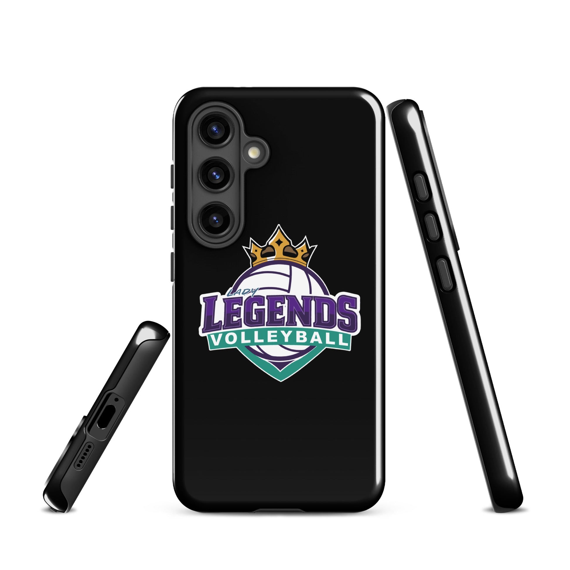 Tough Case for Samsung® | Lady Legends Volleyball | Crown Logo