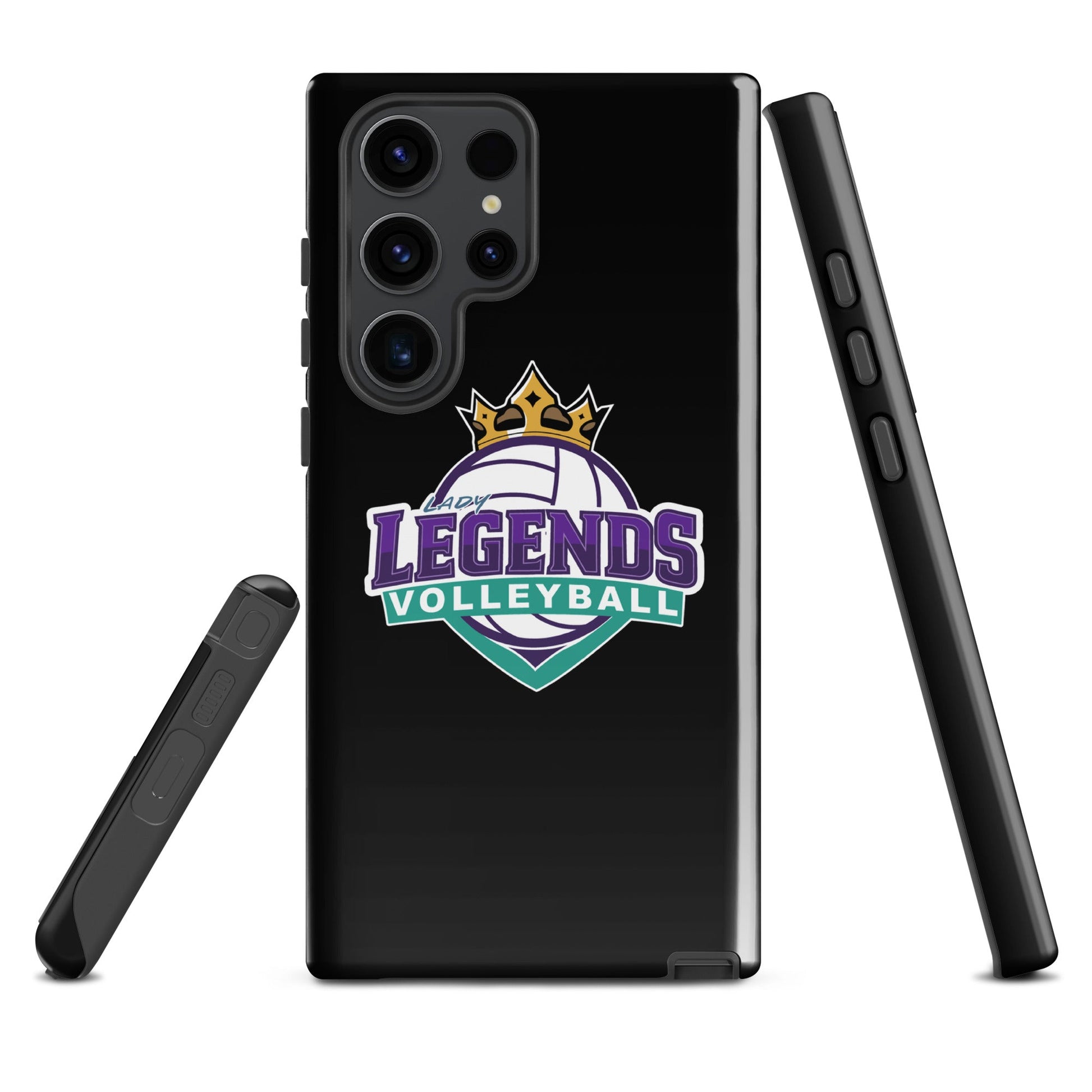 Tough Case for Samsung® | Lady Legends Volleyball | Crown Logo