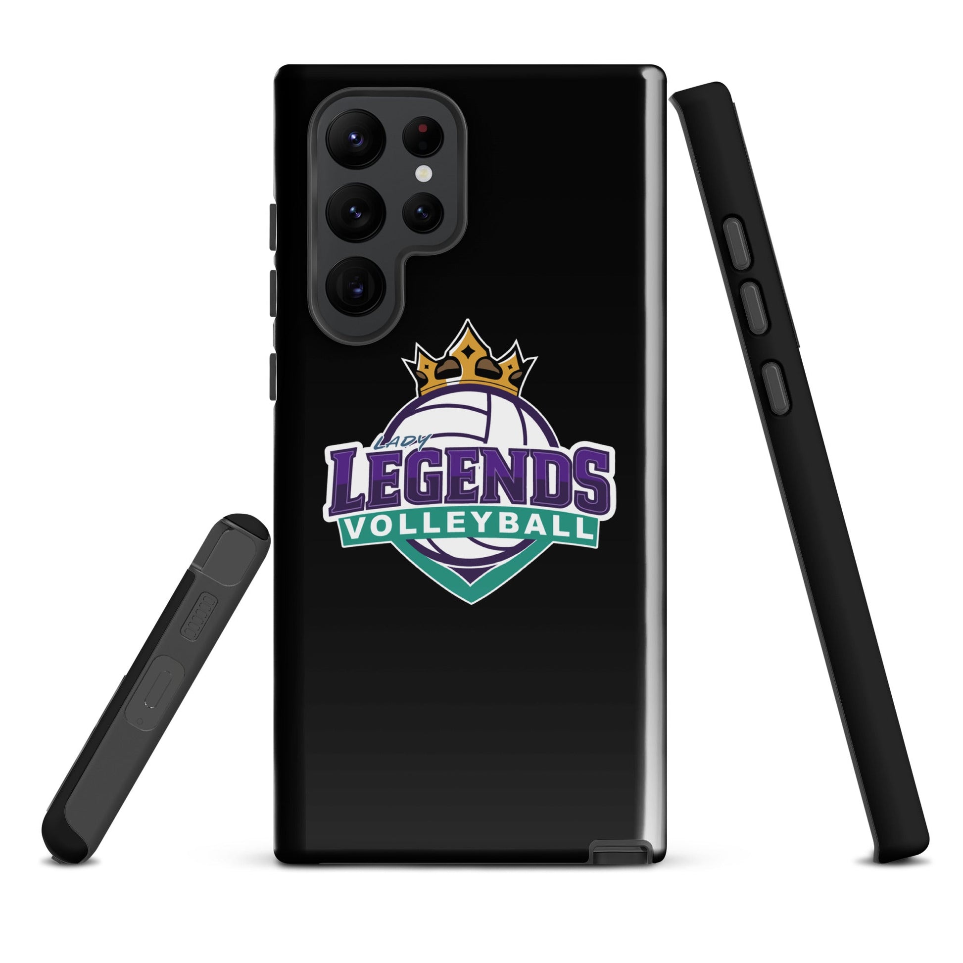 Tough Case for Samsung® | Lady Legends Volleyball | Crown Logo