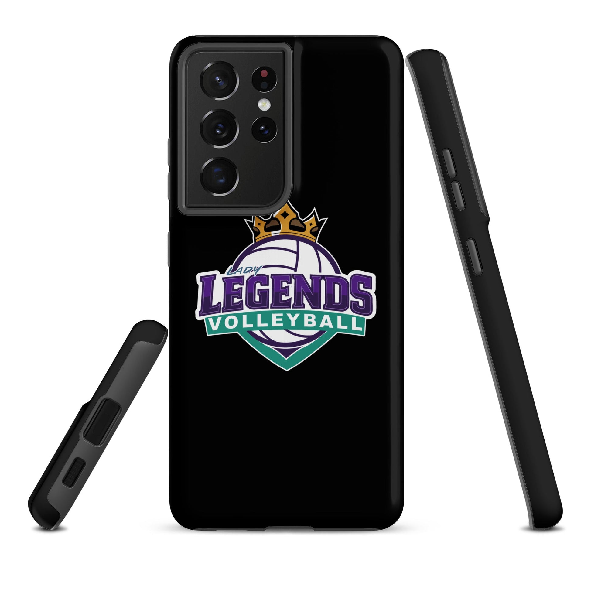 Tough Case for Samsung® | Lady Legends Volleyball | Crown Logo
