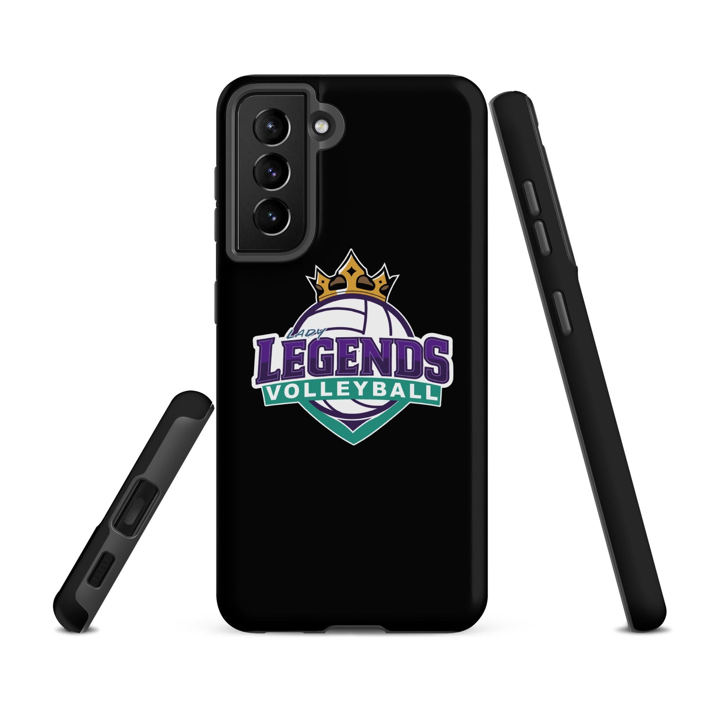 Tough Case for Samsung® | Lady Legends Volleyball | Crown Logo