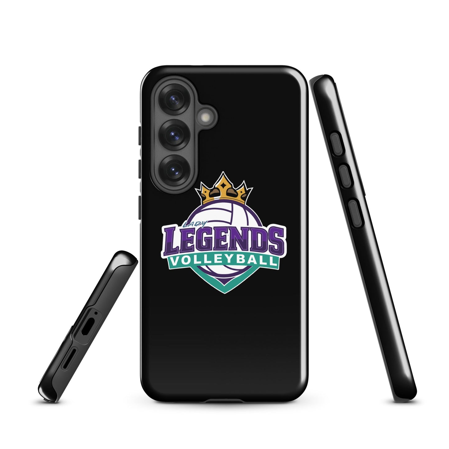 Tough Case for Samsung® | Lady Legends Volleyball | Crown Logo