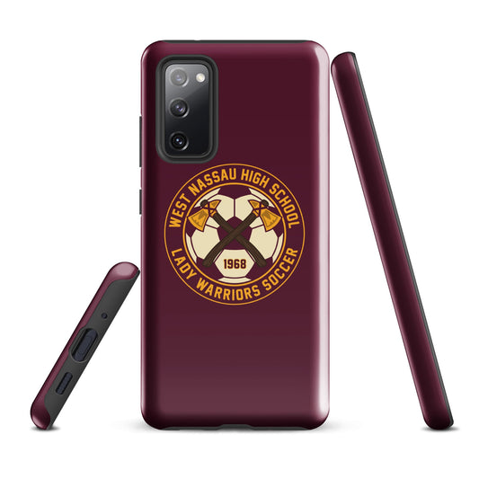 Tough Case for Samsung® | Lady Warrior Soccer Booster Club | Lady Warriors Logo