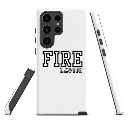 Tough Case for Samsung® | Lawson Fire Department | Script Logo
