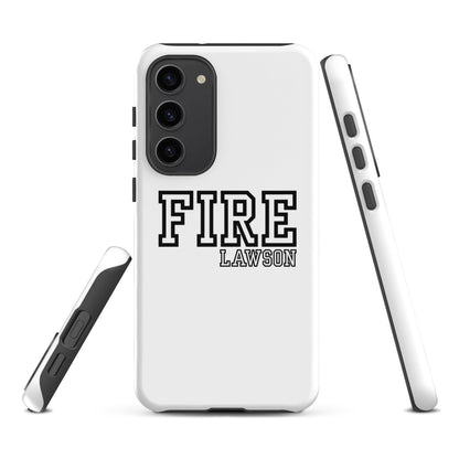 Tough Case for Samsung® | Lawson Fire Department | Script Logo