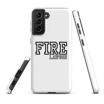 Tough Case for Samsung® | Lawson Fire Department | Script Logo