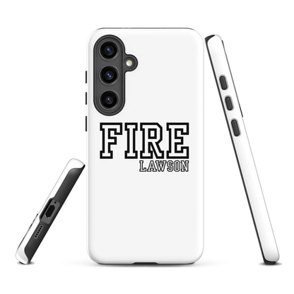Tough Case for Samsung® | Lawson Fire Department | Script Logo