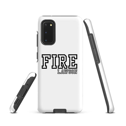 Tough Case for Samsung® | Lawson Fire Department | Script Logo