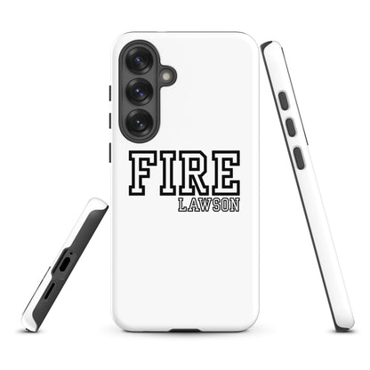 Tough Case for Samsung® | Lawson Fire Department | Script Logo