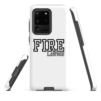 Tough Case for Samsung® | Lawson Fire Department | Script Logo