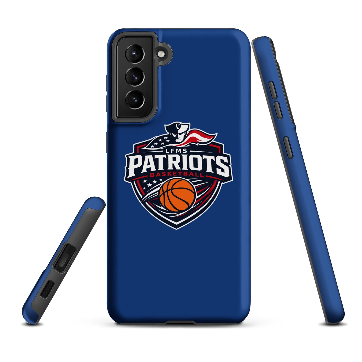 Tough Case for Samsung® | LFMS Athletics | Patriots Basketball Logo