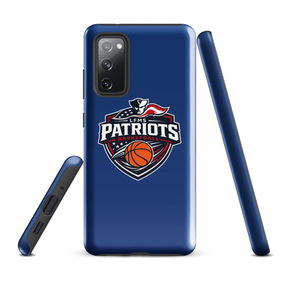 Tough Case for Samsung® | LFMS Athletics | Patriots Basketball Logo