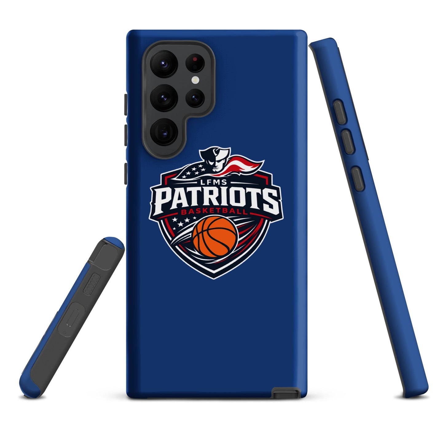 Tough Case for Samsung® | LFMS Athletics | Patriots Basketball Logo
