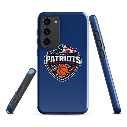 Tough Case for Samsung® | LFMS Athletics | Patriots Basketball Logo