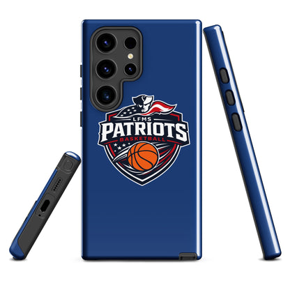 Tough Case for Samsung® | LFMS Athletics | Patriots Basketball Logo