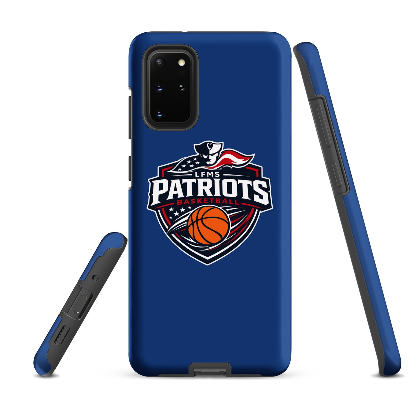 Tough Case for Samsung® | LFMS Athletics | Patriots Basketball Logo