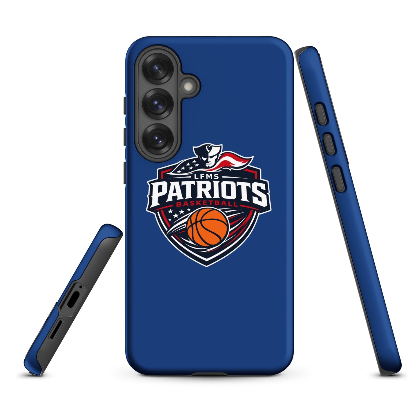 Tough Case for Samsung® | LFMS Athletics | Patriots Basketball Logo