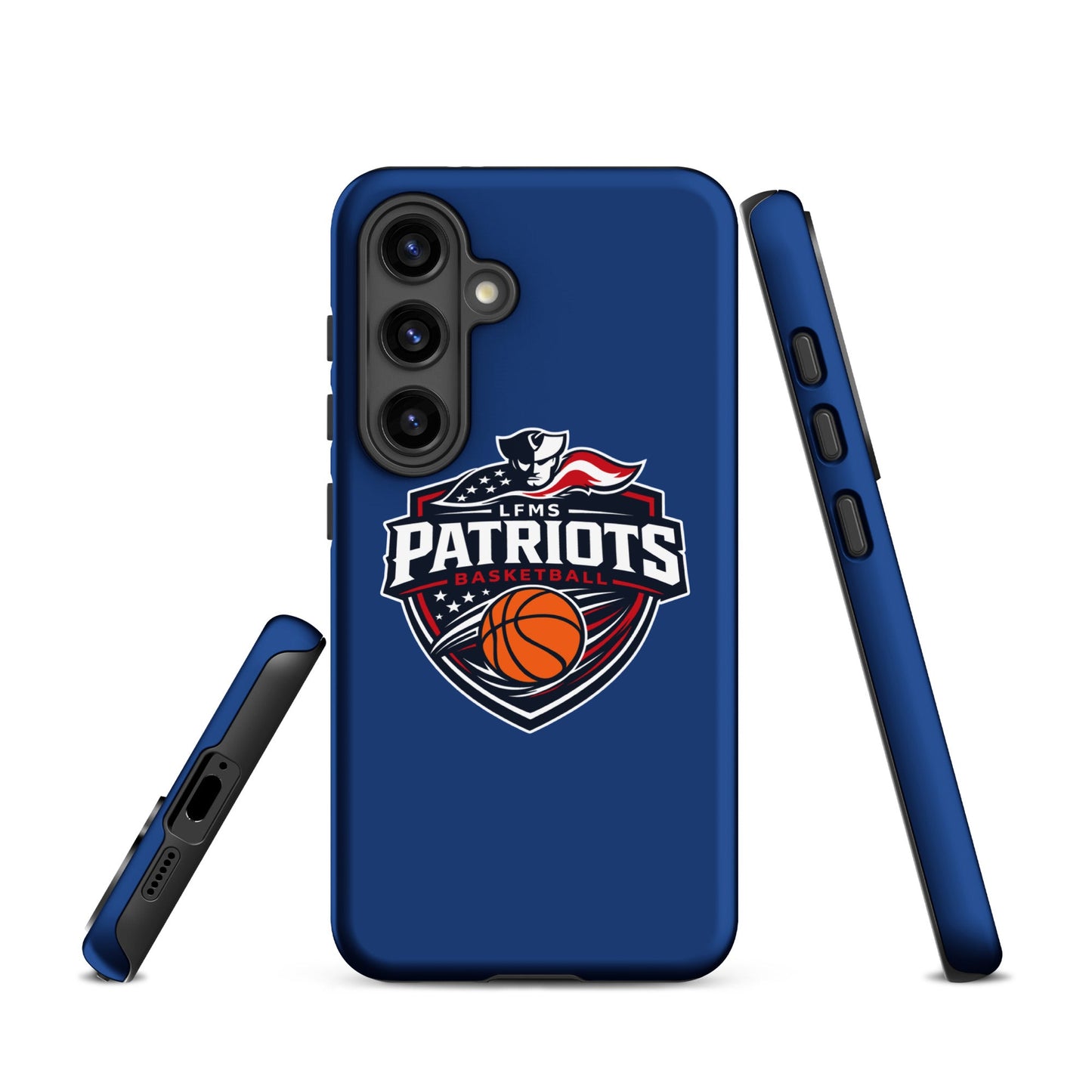 Tough Case for Samsung® | LFMS Athletics | Patriots Basketball Logo