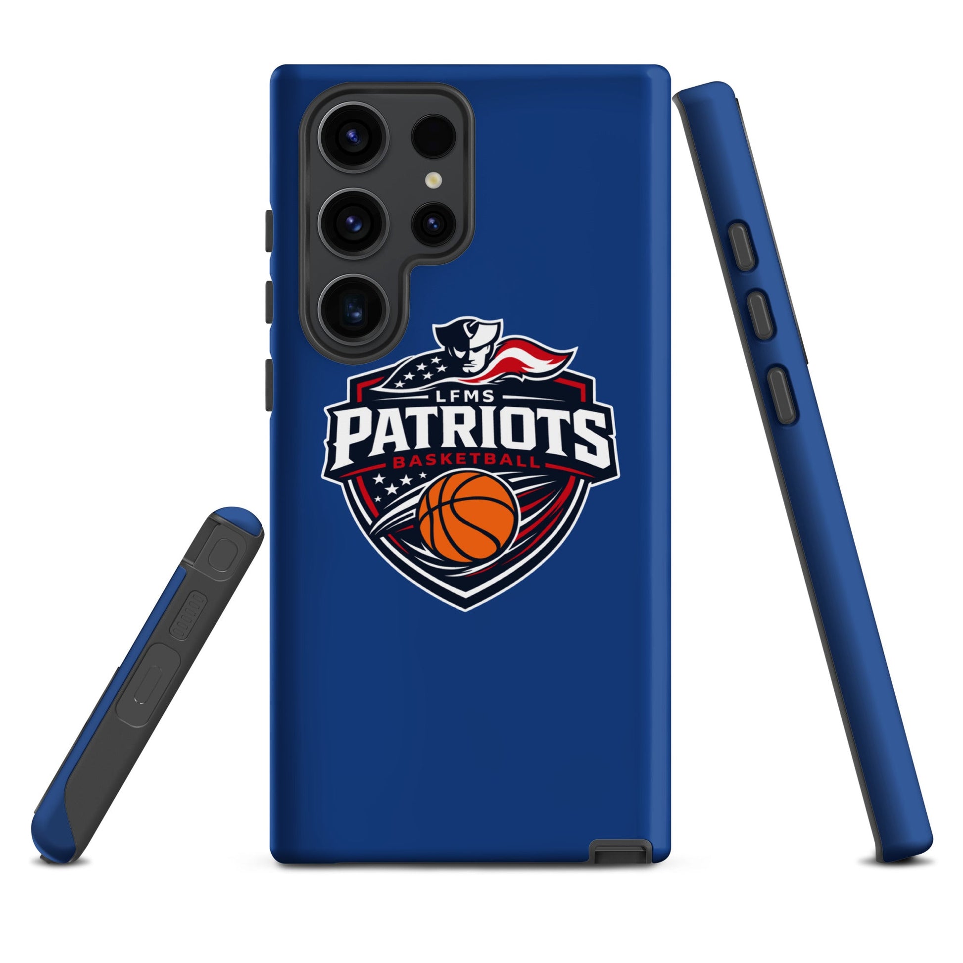 Tough Case for Samsung® | LFMS Athletics | Patriots Basketball Logo