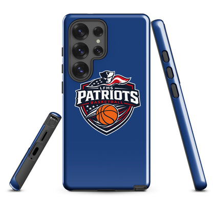 Tough Case for Samsung® | LFMS Athletics | Patriots Basketball Logo