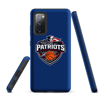 Tough Case for Samsung® | LFMS Athletics | Patriots Basketball Logo
