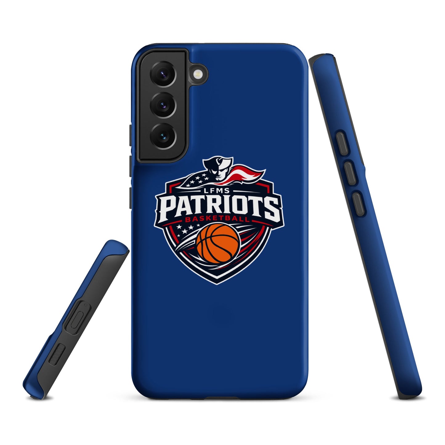 Tough Case for Samsung® | LFMS Athletics | Patriots Basketball Logo