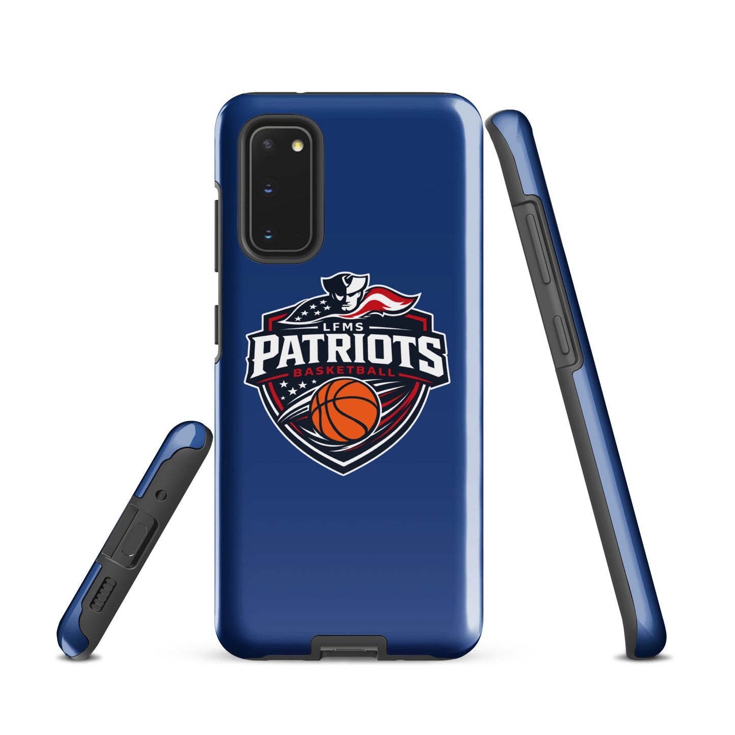 Tough Case for Samsung® | LFMS Athletics | Patriots Basketball Logo