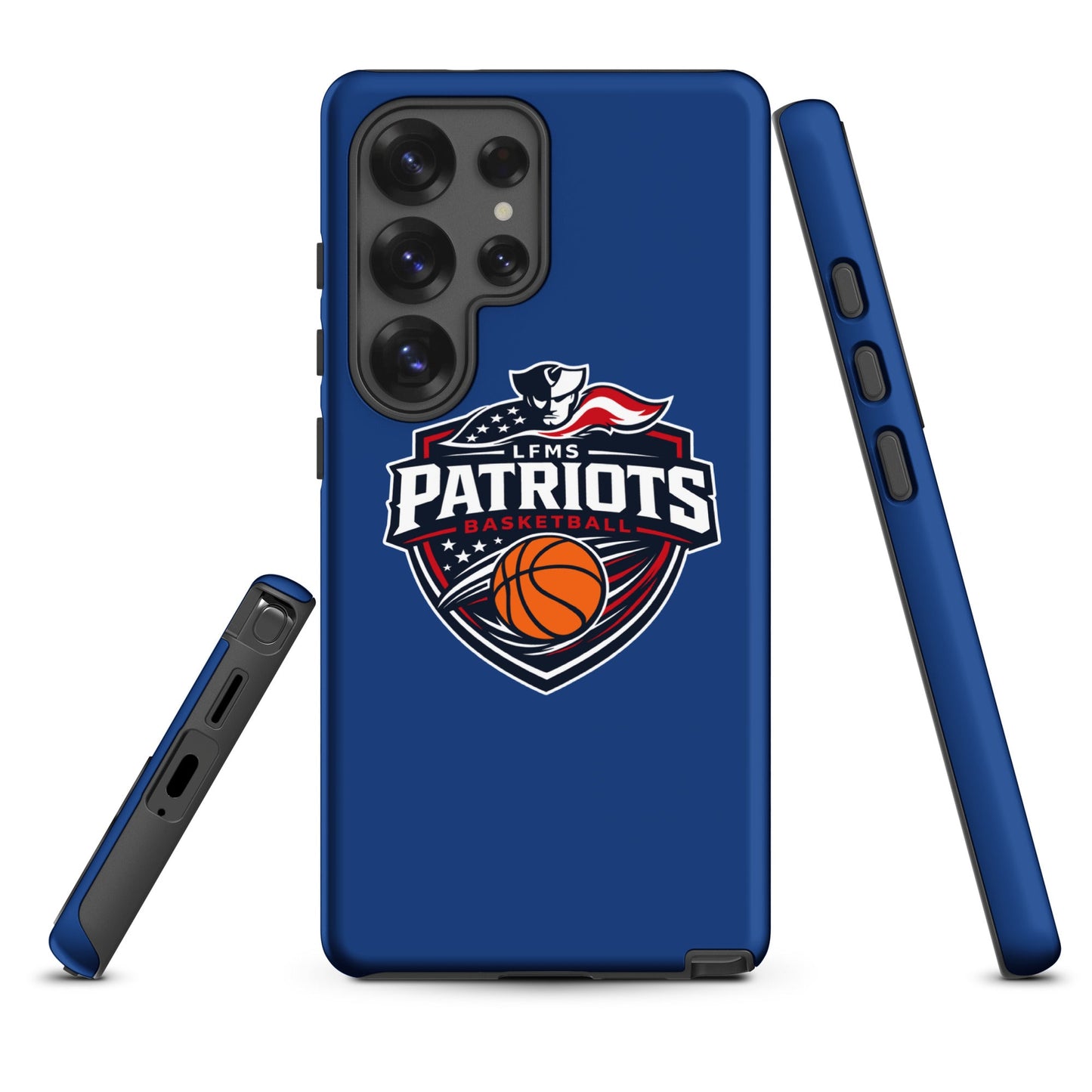 Tough Case for Samsung® | LFMS Athletics | Patriots Basketball Logo