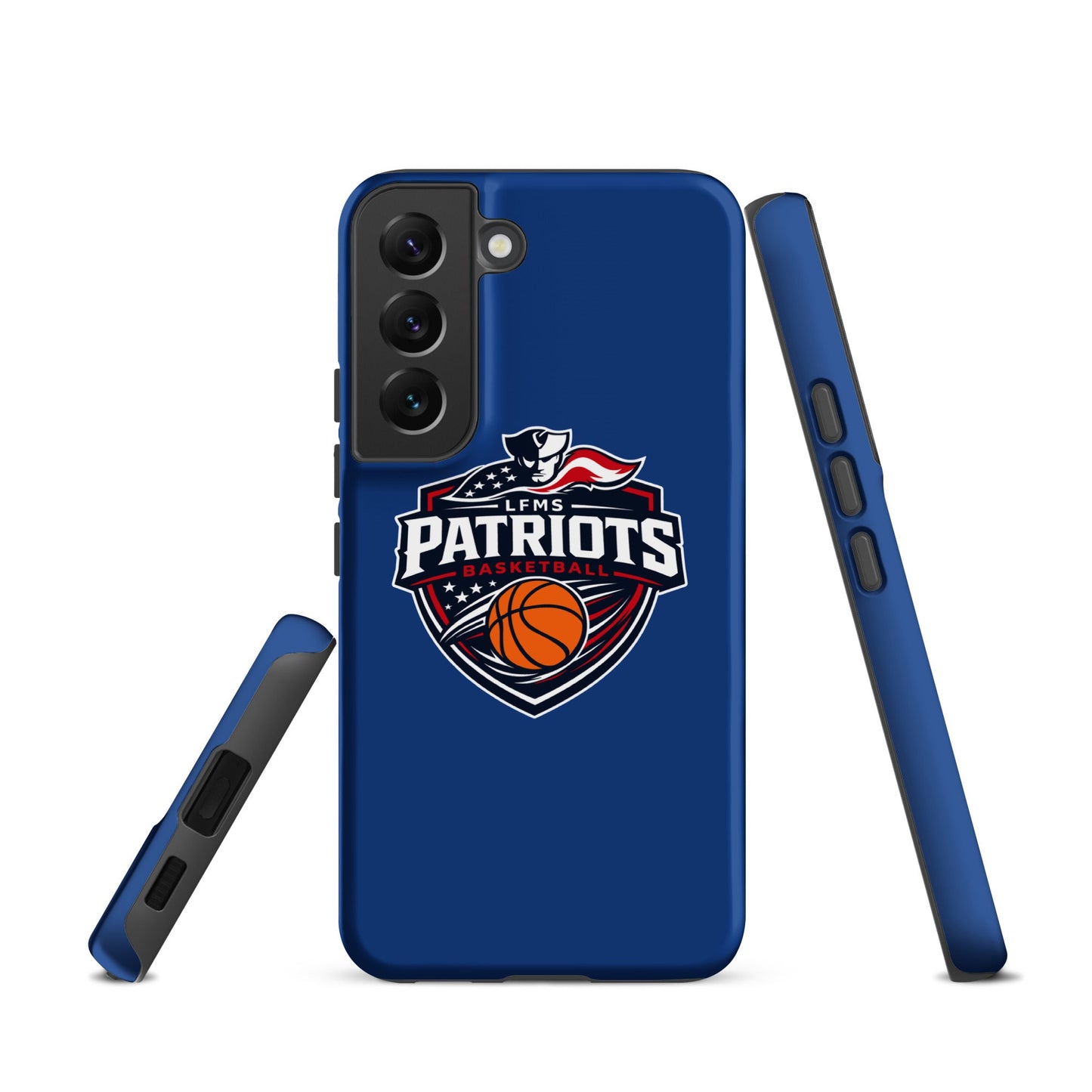 Tough Case for Samsung® | LFMS Athletics | Patriots Basketball Logo