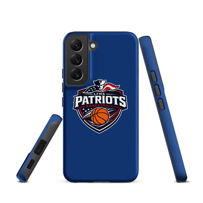 Tough Case for Samsung® | LFMS Athletics | Patriots Basketball Logo