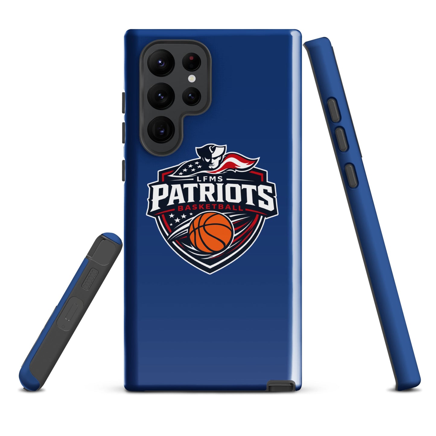 Tough Case for Samsung® | LFMS Athletics | Patriots Basketball Logo