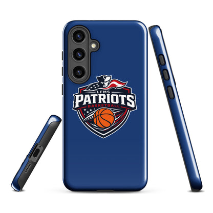 Tough Case for Samsung® | LFMS Athletics | Patriots Basketball Logo