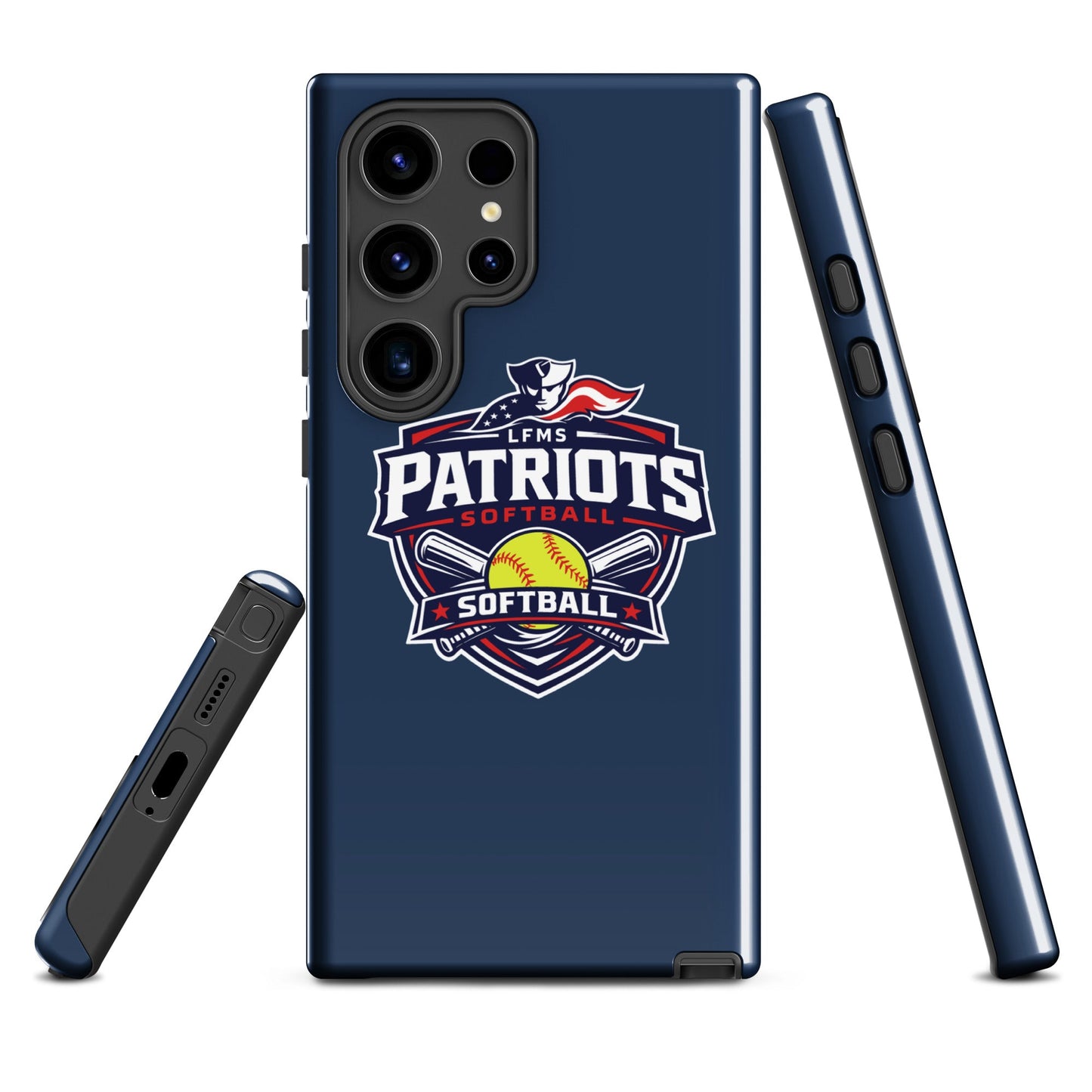 Tough Case for Samsung® | LFMS Athletics | Patriots Softball Logo