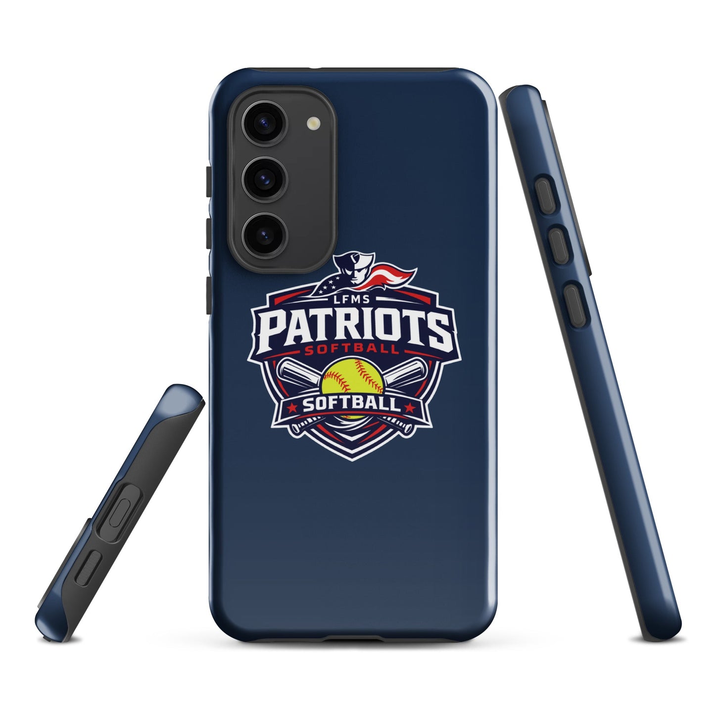 Tough Case for Samsung® | LFMS Athletics | Patriots Softball Logo