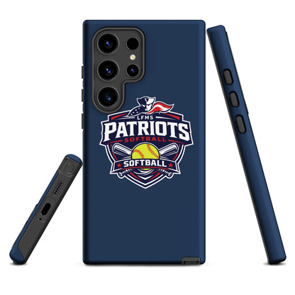 Tough Case for Samsung® | LFMS Athletics | Patriots Softball Logo