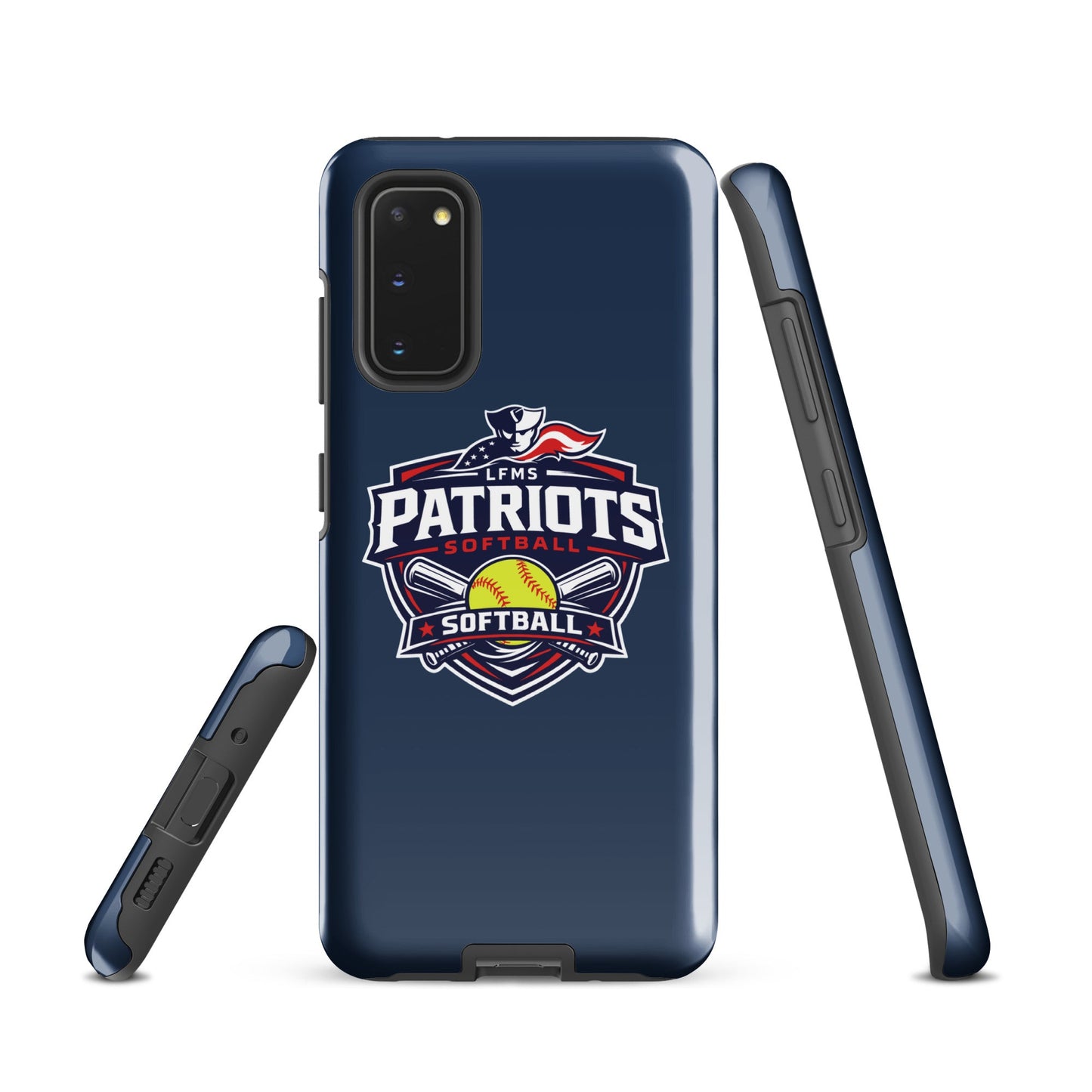 Tough Case for Samsung® | LFMS Athletics | Patriots Softball Logo