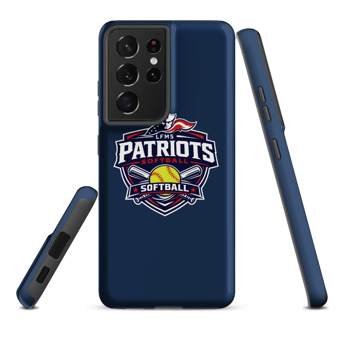 Tough Case for Samsung® | LFMS Athletics | Patriots Softball Logo