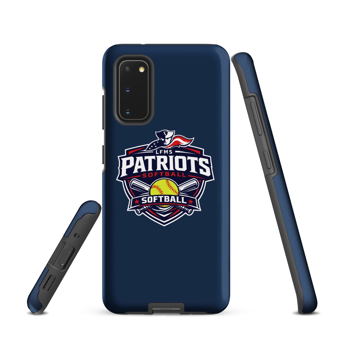 Tough Case for Samsung® | LFMS Athletics | Patriots Softball Logo