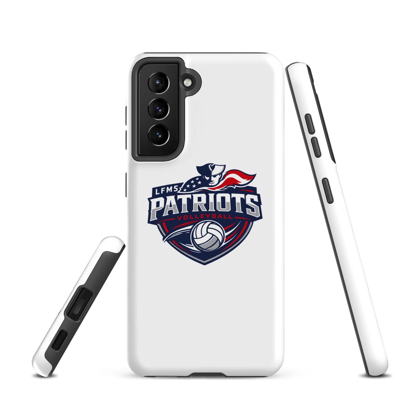 Tough Case for Samsung® | LFMS Athletics | Patriots Volleyball Logo