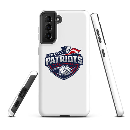 Tough Case for Samsung® | LFMS Athletics | Patriots Volleyball Logo